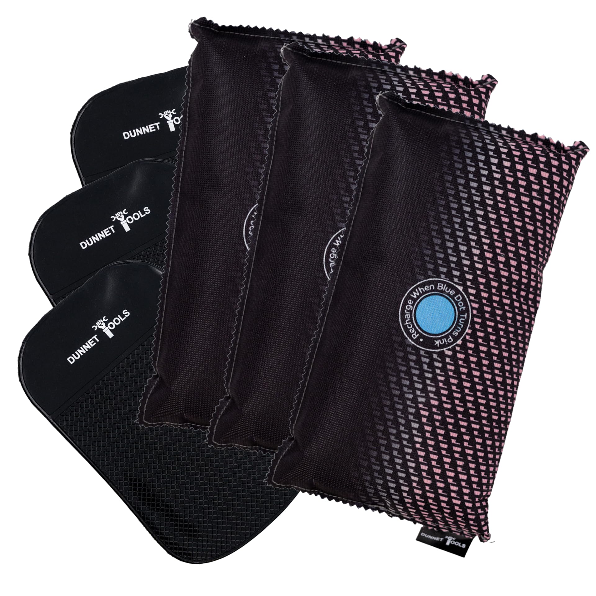 Marco Paul Car Dehumidifier Bags Reusable 1kg 3 Pack Moisture Absorbers