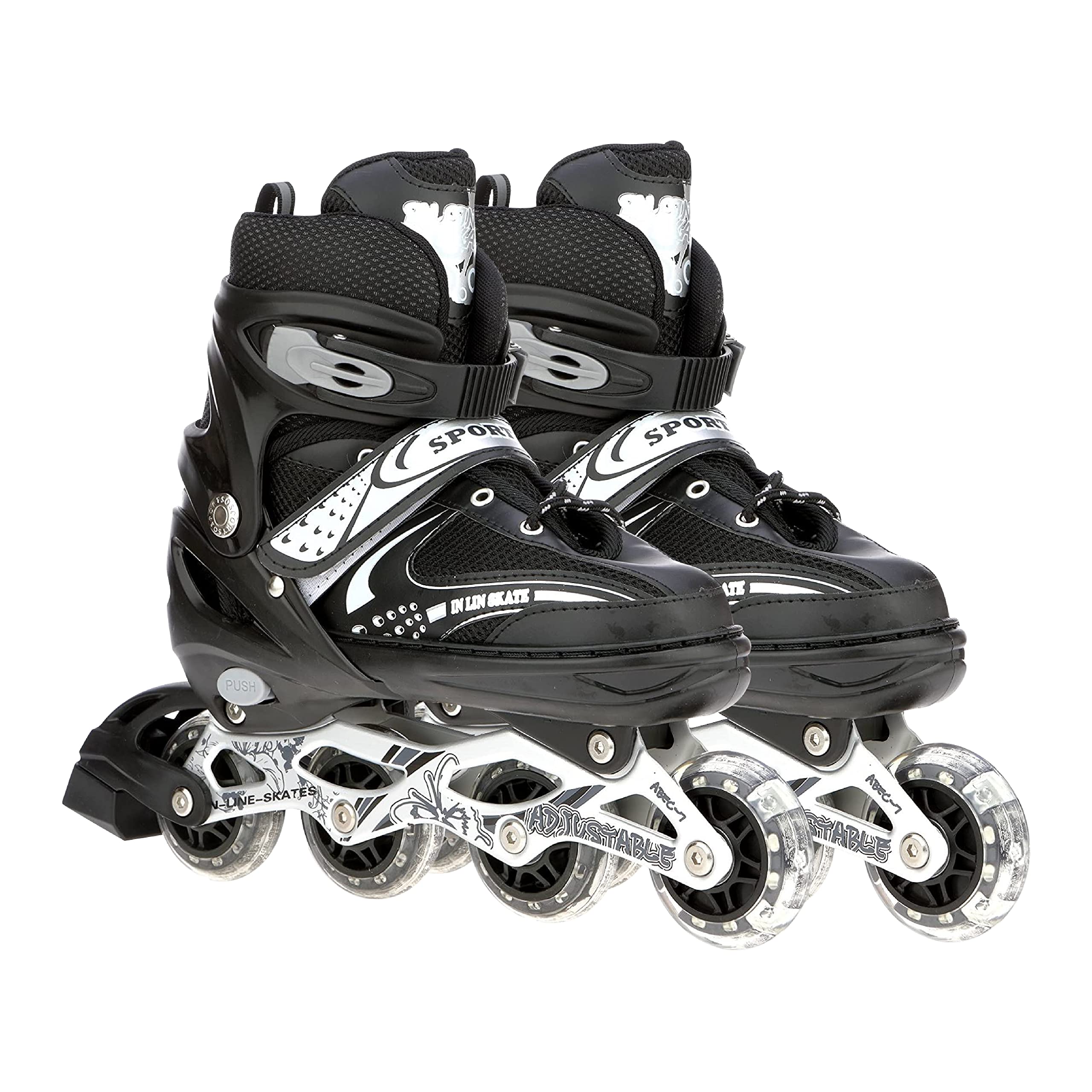 Veera 733 Adjustable Large Inline Skates, 70mm Wheels-image-7