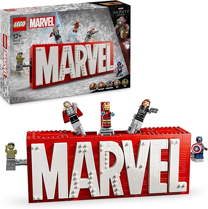 LEGO | Logo e Minifigure MARVEL