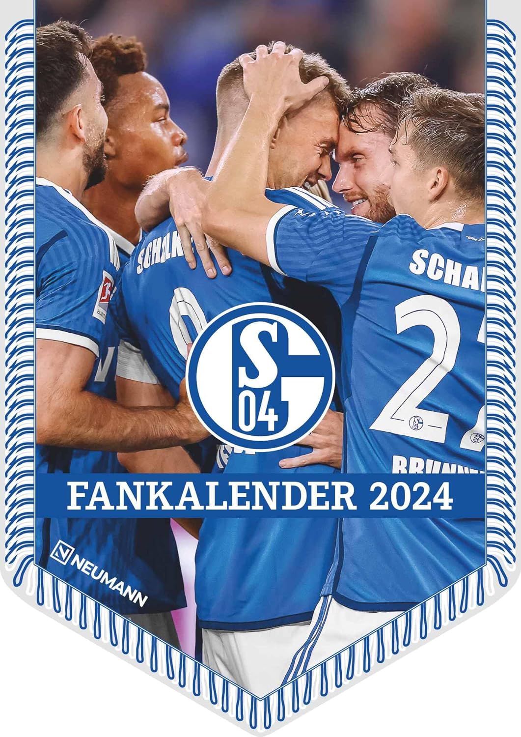 Amazon.com: FC Schalke 04 2024 - Bannerkalender - Fan-Kalender 