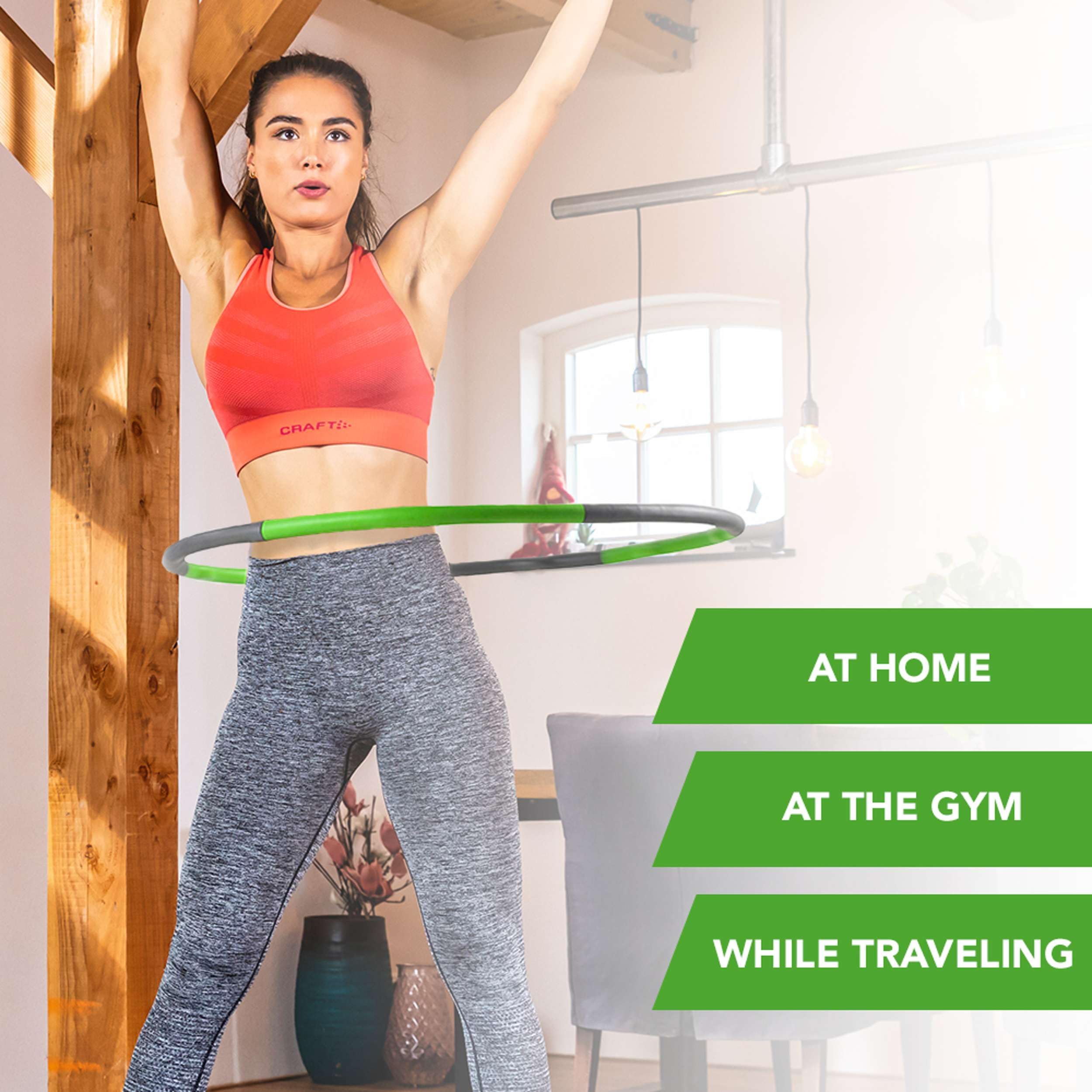 Tunturi Hula Hoop - Aro para Deportes Unisex Adulto