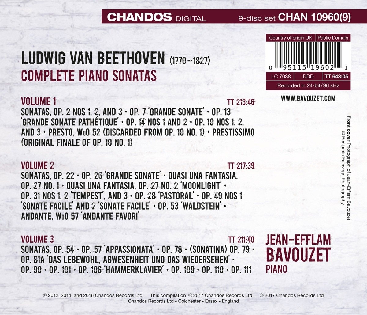 COMPLETE PIANO SONATAS