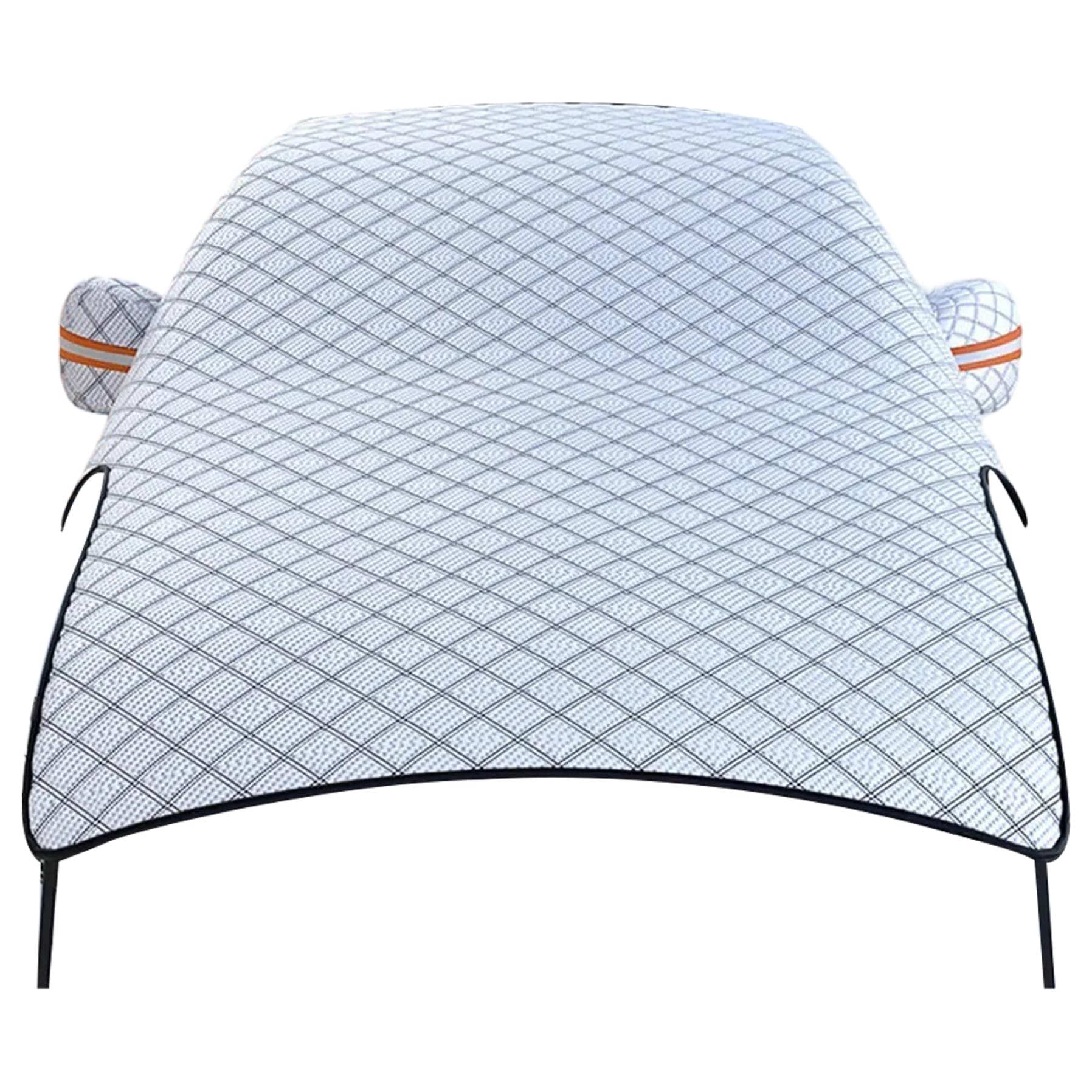 Couverture de Pare-Brise de Voiture pour la Glace et la Neige, allonger Le Capot Voiture et la Couverture Neige Pare-Brise avec Sangle sécurisée, Housses Protection d'épaisseur véhicul