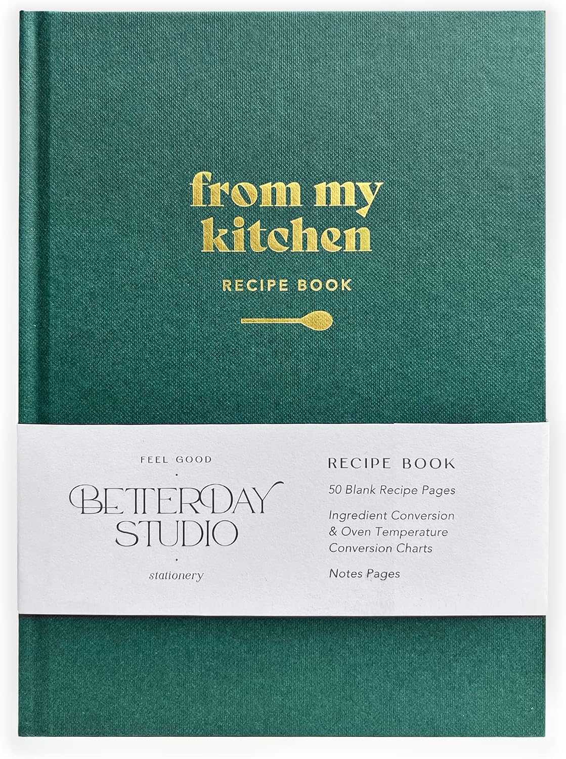 From My Kitchen, Blank Recipe Book for Own Recipes Recipe Journal