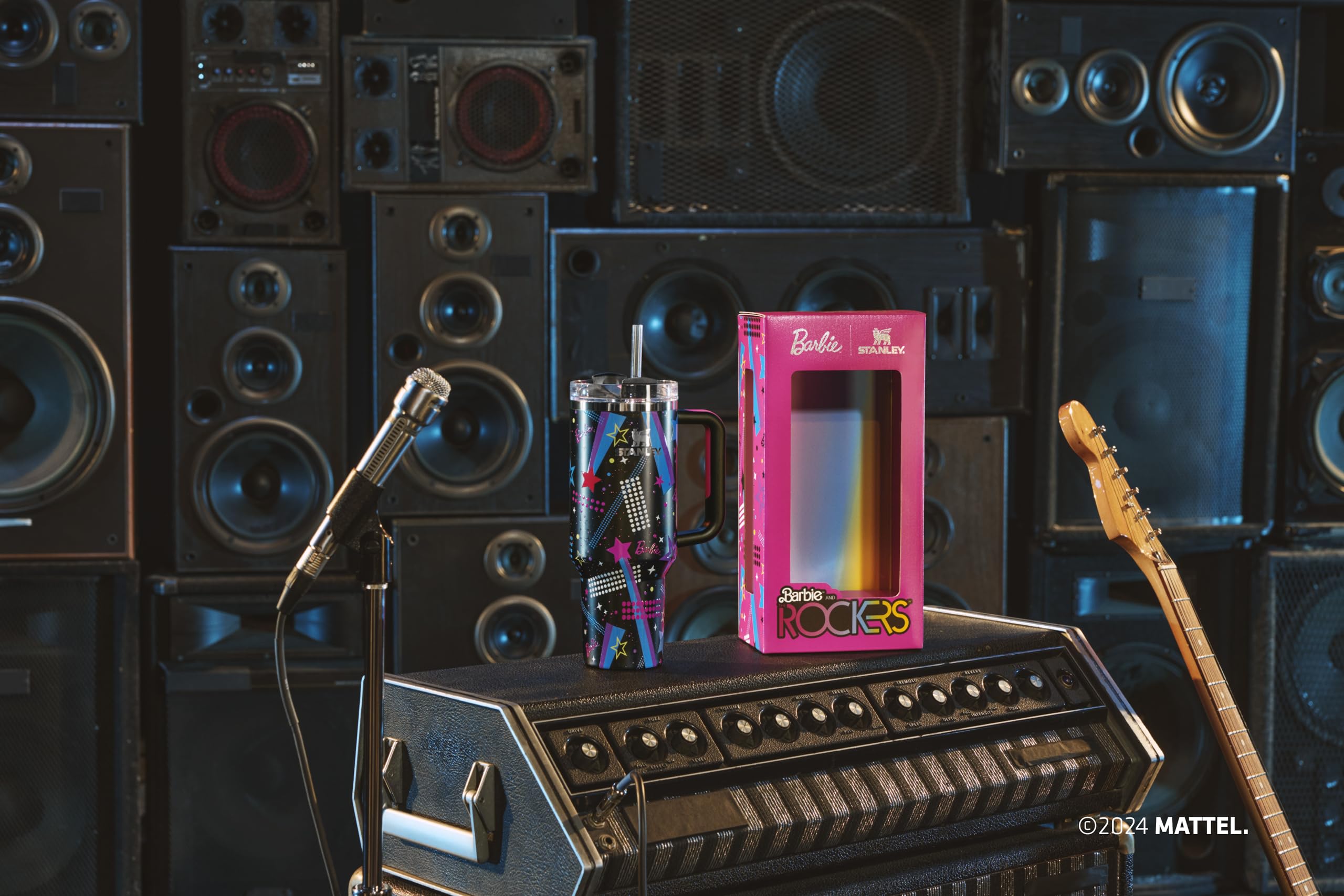STANLEY x Barbie™ ’70s Superstar Quencher 40 Oz: 80s Rockers 40 oz