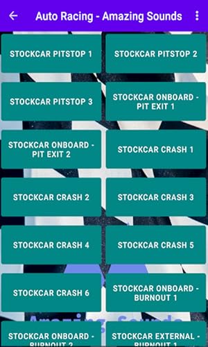 Race Car Sounds Soundboard