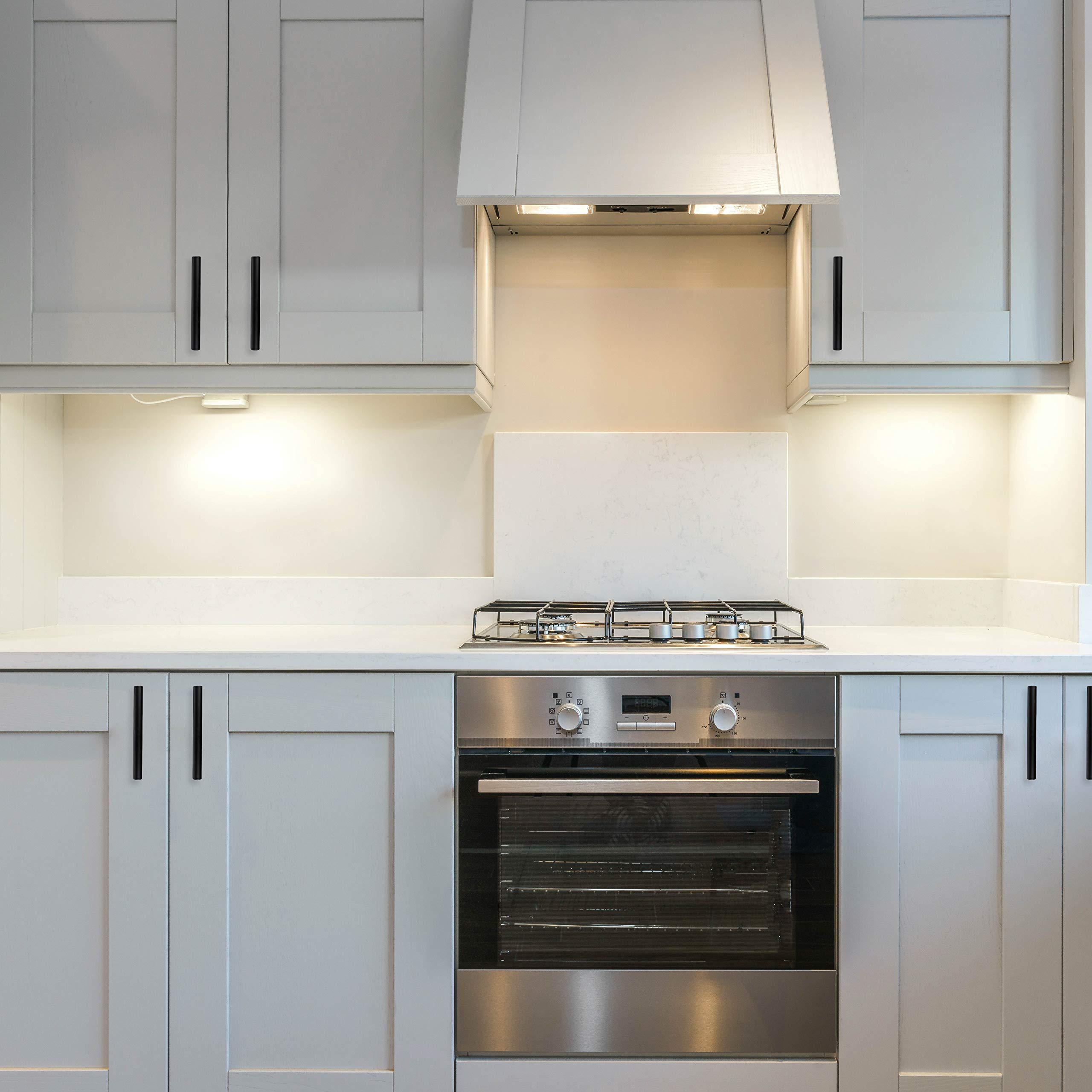 35Pack Matte Black Pulls 5Inch Stainless Steel Kitchen