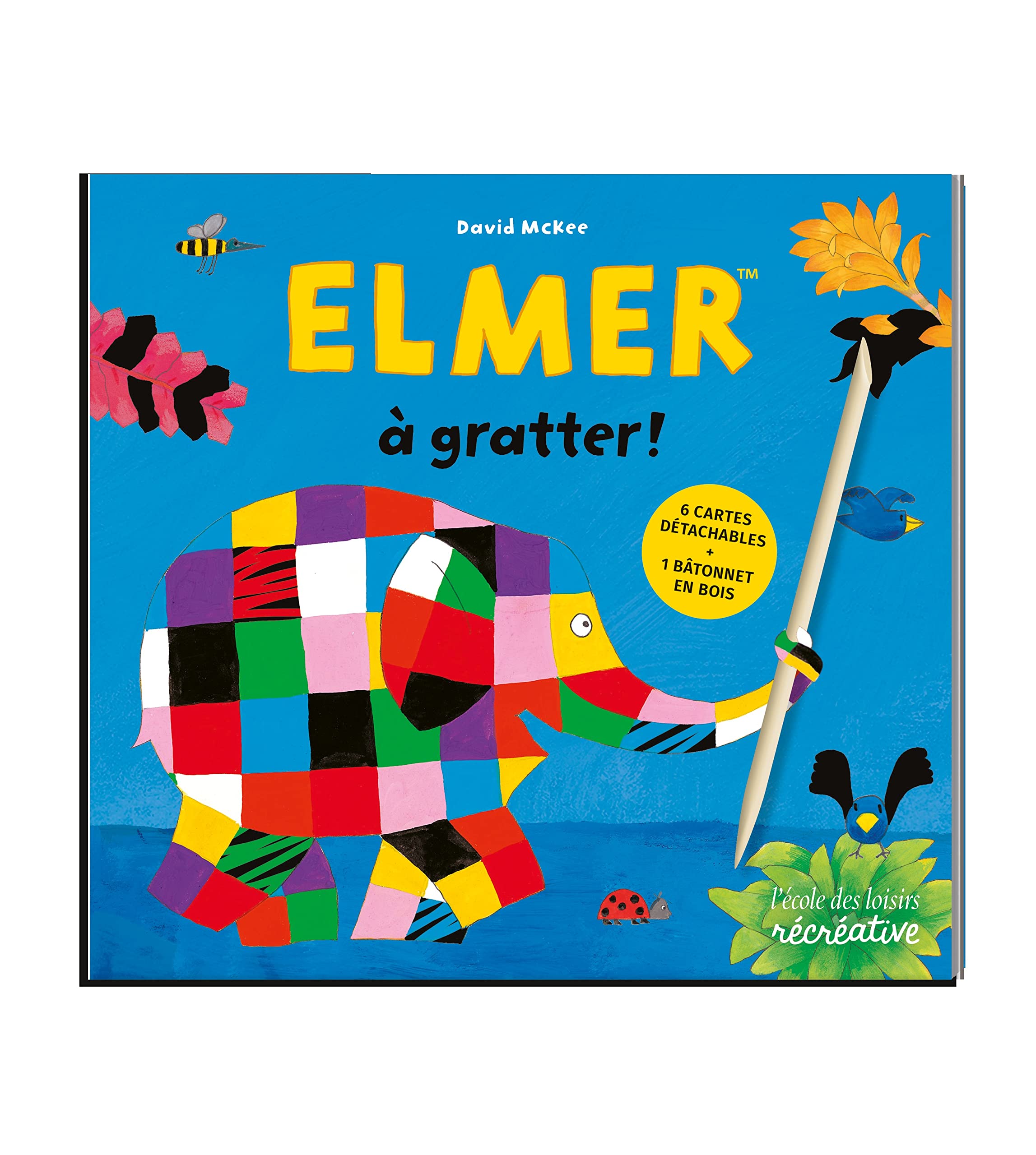 Elmer à gratter !: A partir de 3 ans