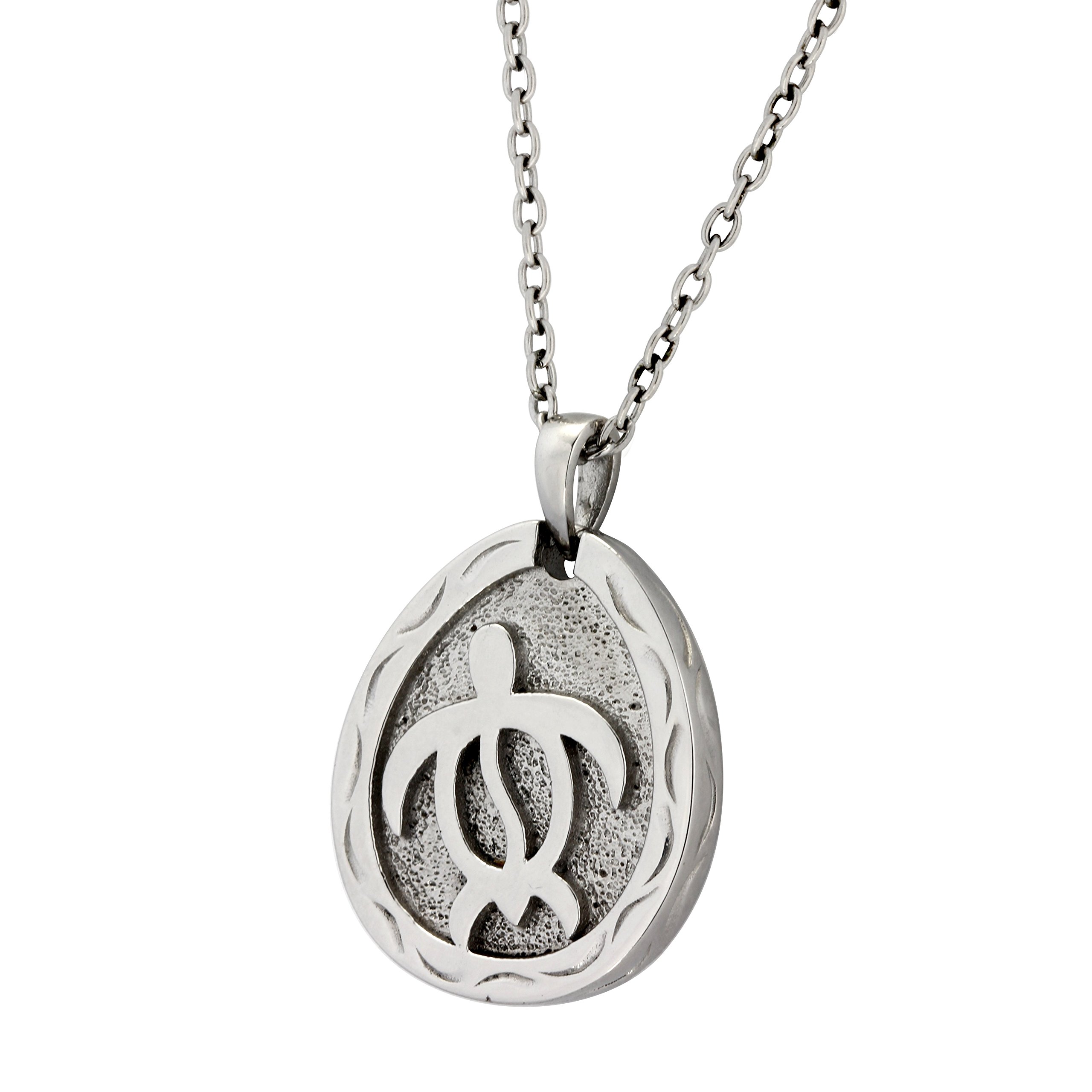 Hawaiian Jewelry AustarasHawaiian Jewelry by Austaras - Honu Sea Turtle Pendant - Good Luck and Protection Everywhere You Go