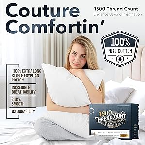 Best 1500 Thread Count Sheets for deep sleep 7