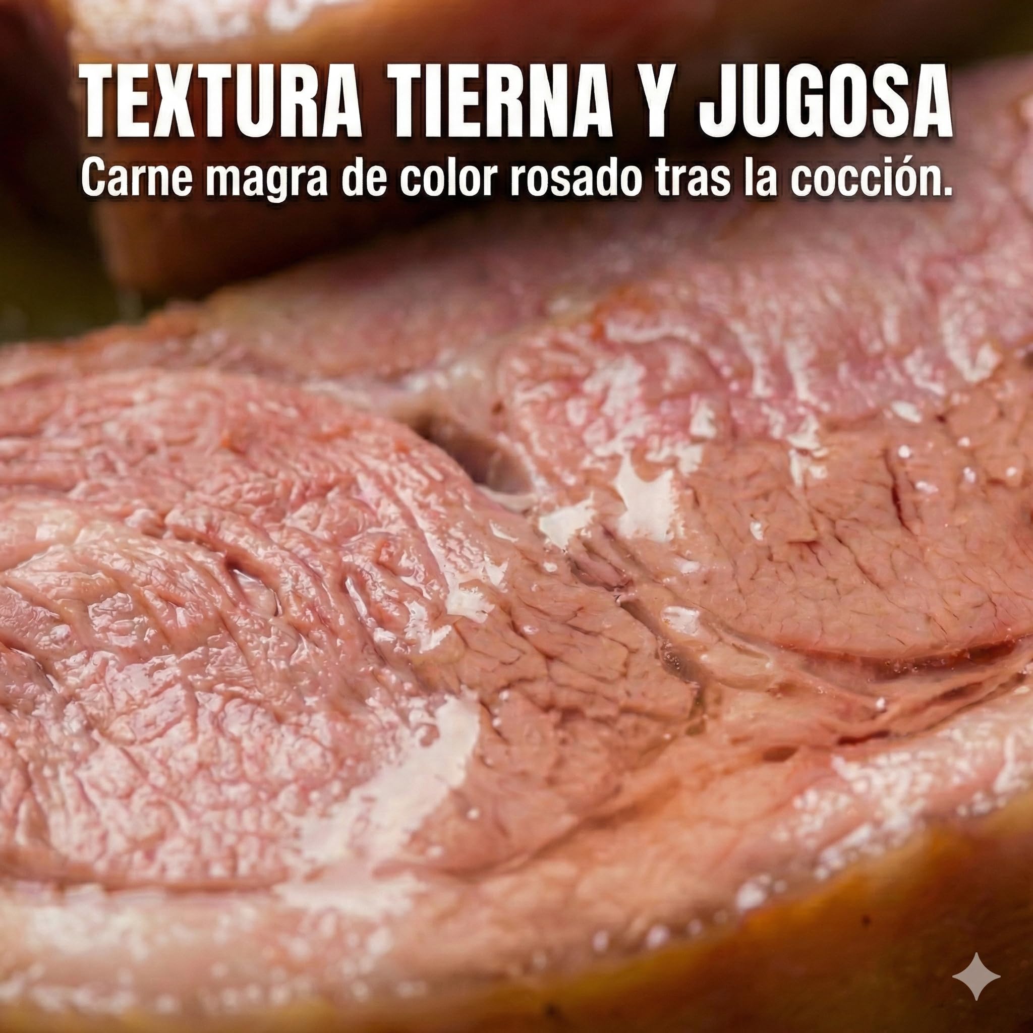 Lacón Salado de Cerdo Gallego Porción de 1 kg - Paleta Curada Tradicional para Cocido y Lacón a la Gallega, Carne Magra, Tierna y Fácil de Desalar