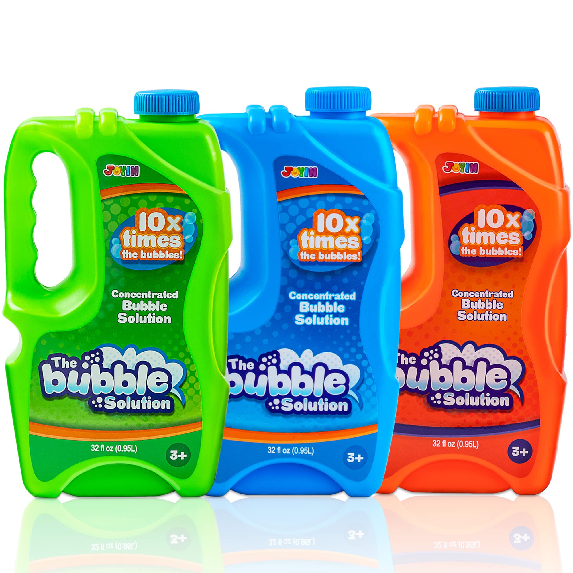 Buy JOYIN 3 Packs 32 oz Bubble Concentrated Solution (up to 7.5 Gallon) Bubble Refill Big Bubble