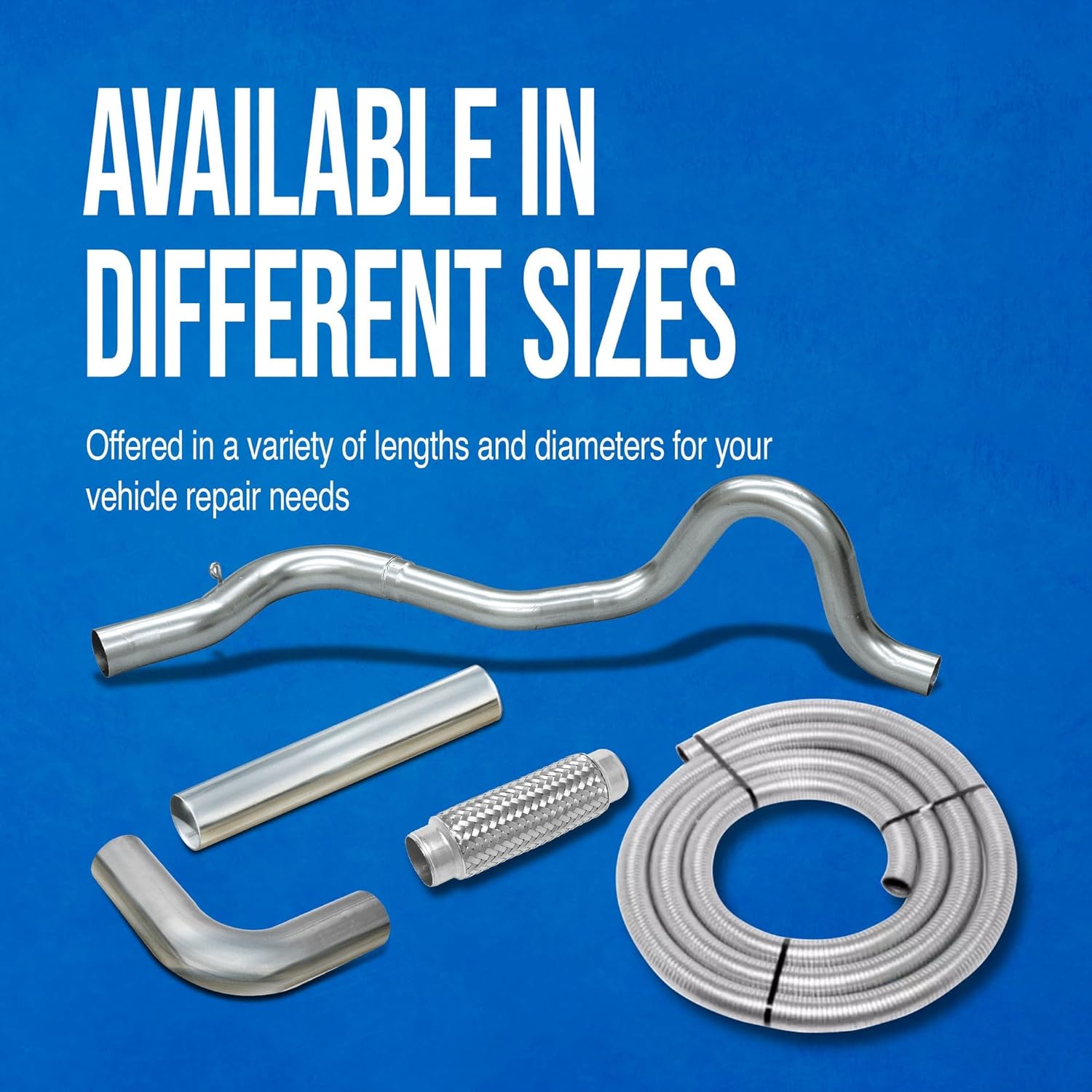 Walker Heavy Duty 55007 Universal Universal Exhaust Flex Pipe 5" Inlet (ID) 5" Outlet (ID)