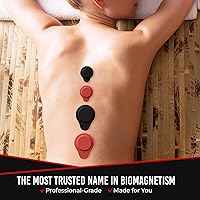 Vista 2 de Kit de Imanes Neodimio Biomagnéticos MagnetRX – Imanes para Biomagnetismo Médico – Imán Dr Goiz para Biomagnetismo Par de Imanes Biomagnéticos