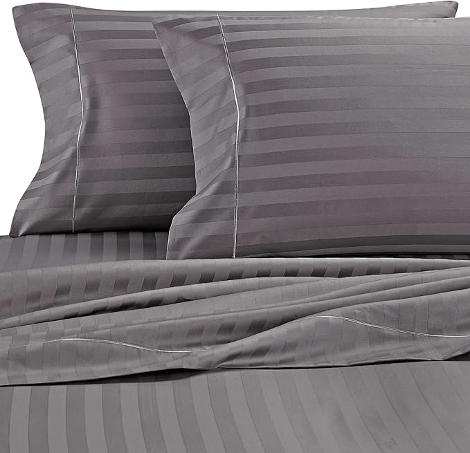 Wamsutta Damask Stripe 500ThreadCount PimaCott Queen
