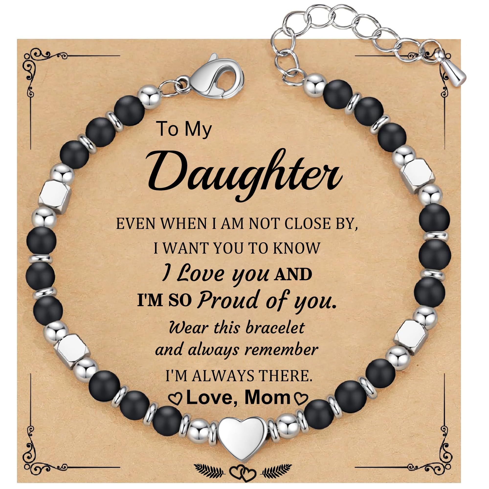 Best Friend Bracelet Gifts for Women Sister Bestie, Christmas Gift for Teens Mom Daughter Granddaughter Birthday Gift for Her Stocking Stuffers