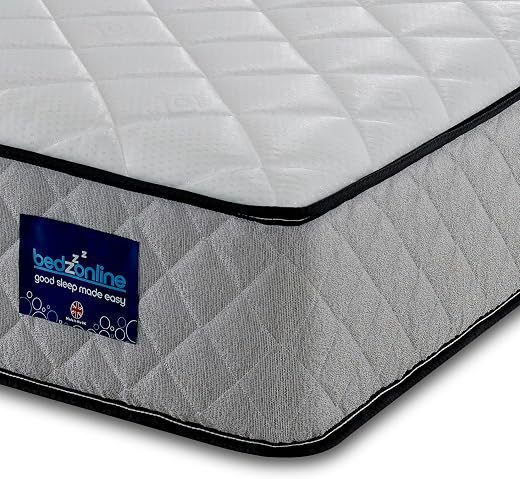 BEDZONLINE Hybrid Memory Foam & Spring Mattress - 3ft Single (190 x 90 x 20 cm) | Thick Medium Firmness & Open Coil Sleep ...