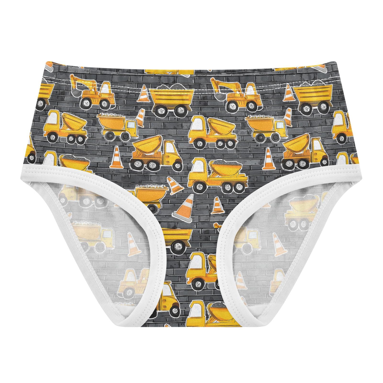 Little Girls Kids Panties Underwear Toddler Undies Soft 2T Cute Truck