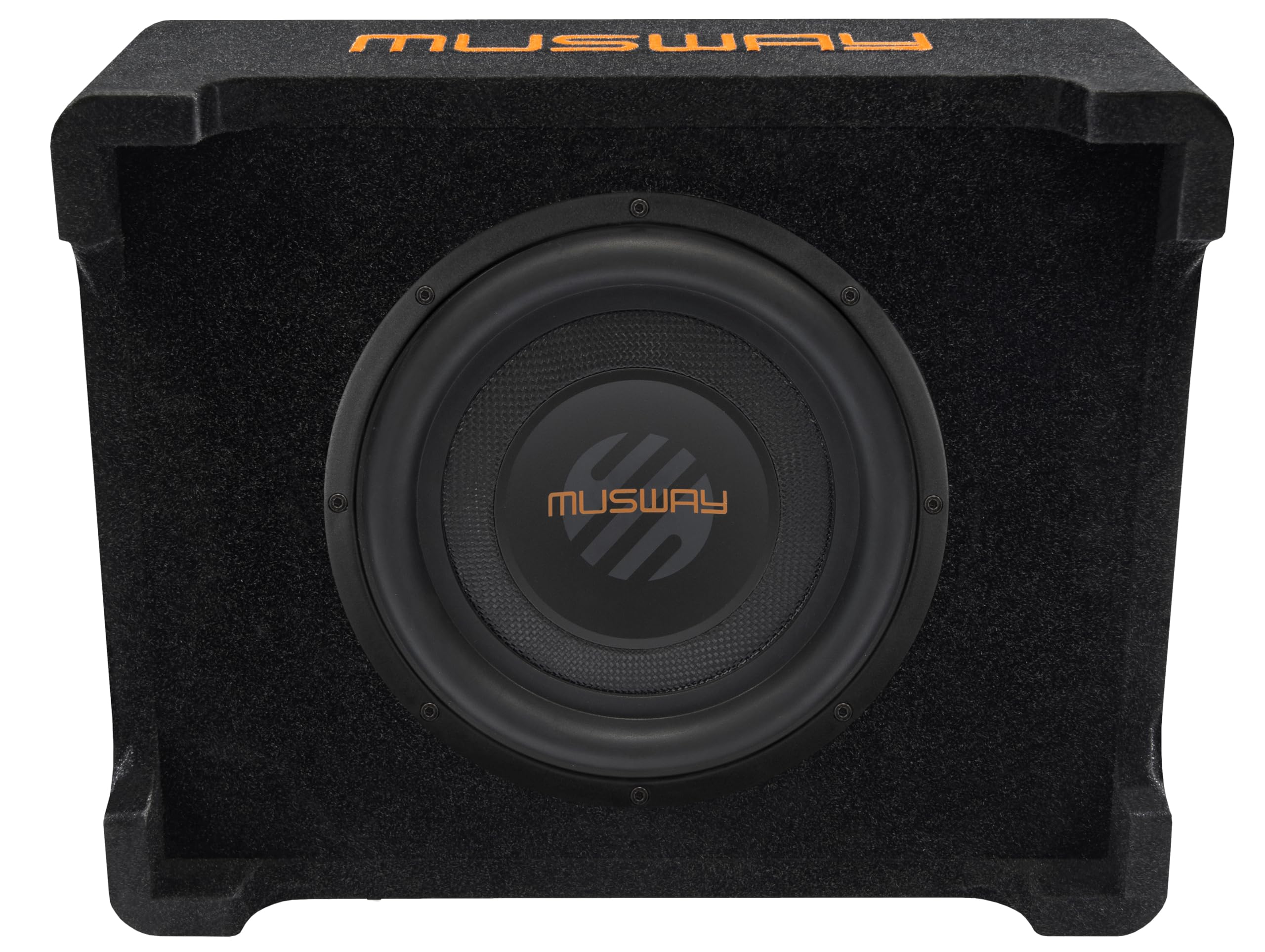 Musway MF110A – Sistema de subwoofer activo en forma plana (downfire) con subwoofer de 25 cm (10")