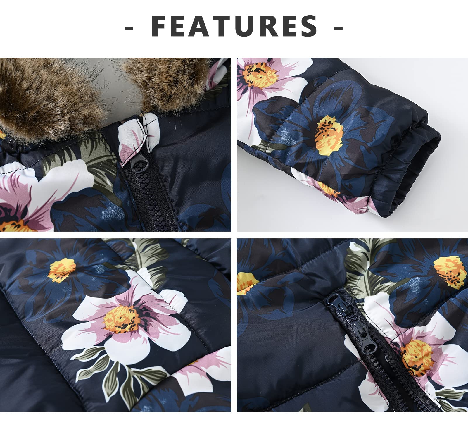SEAUR Mono de invierno para bebé, altura 60-110 cm, pelele para recién nacido, traje de nieve grueso y cálido con cremallera