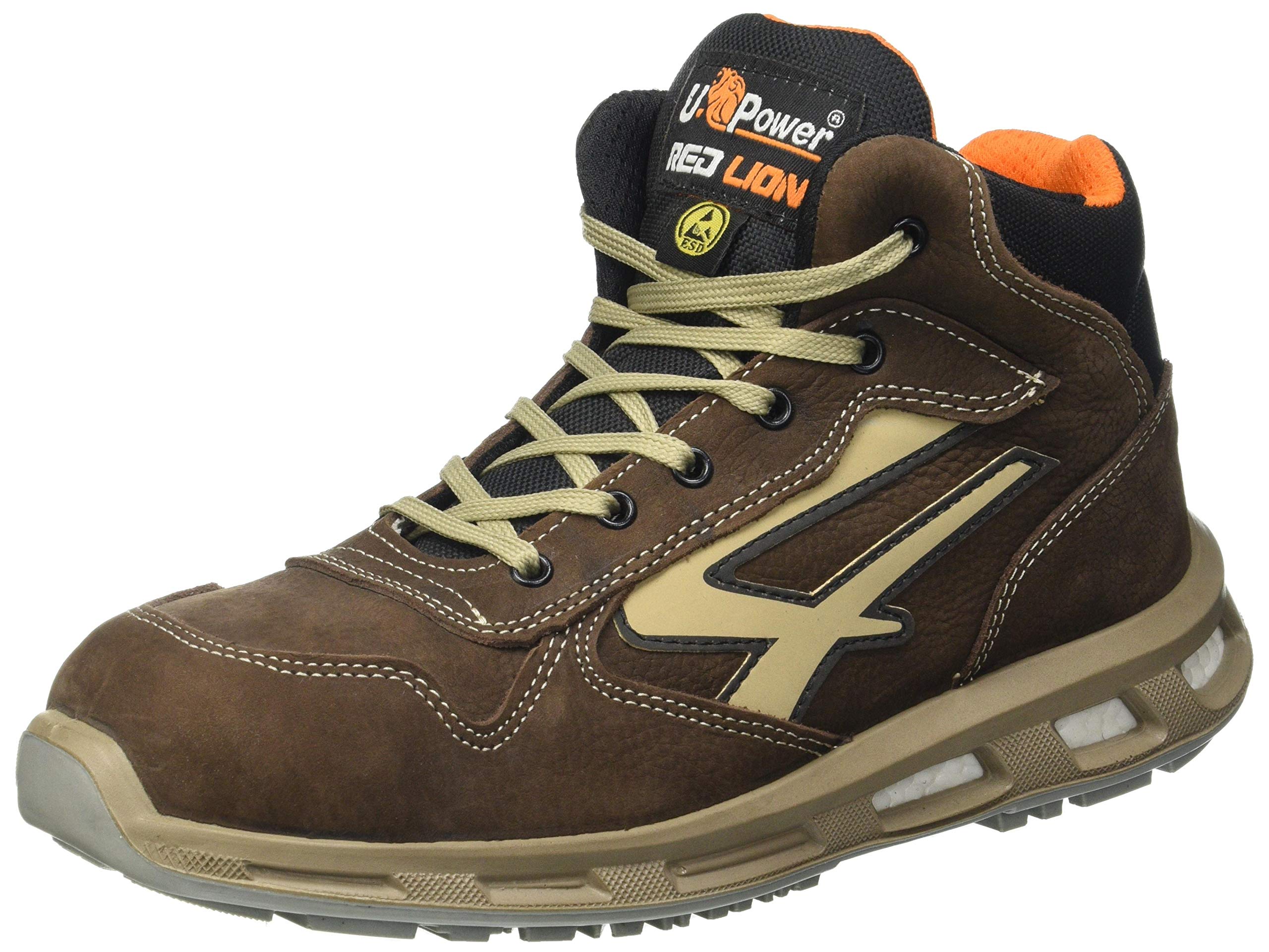 U-Power Red Lion® Carter , Safety Shoes, High, Lightweight and Flexible, Anti perforation, Anti Puncture, with Infinergy Insert, with Aluminium Toe Caps ( 42)