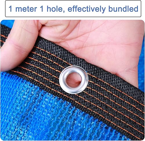 Miniatura 3 de KDDEON Paño de sombra perfecto para protección solar, 75 % a 80 % resistente a los rayos UV, red de sombra, tela de sombra personalizable, con