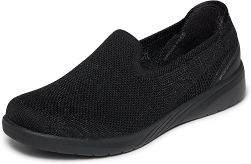 Skechers Women's On-The-Go Flex Adapt Relaxed Fit - Juliette, Black/Black, 9.5