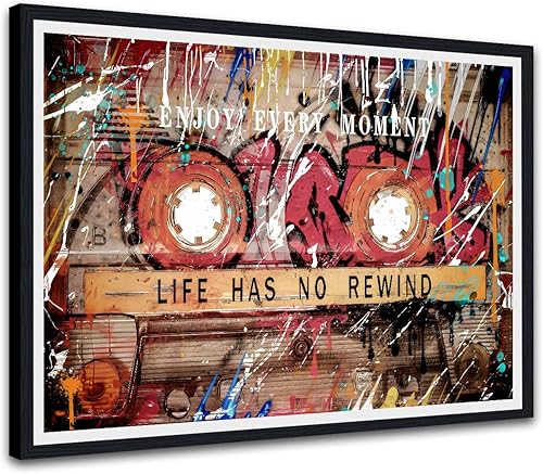 Miniatura 107 de Novatique Arte de pared inspirador retro, cinta de cassette, arte de pared, citas inspiradoras, ilustraciones para adolescentes, citas positivas,