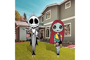 Jack Skellington Life Size Yard Signs Perfect for Halloween Decorations