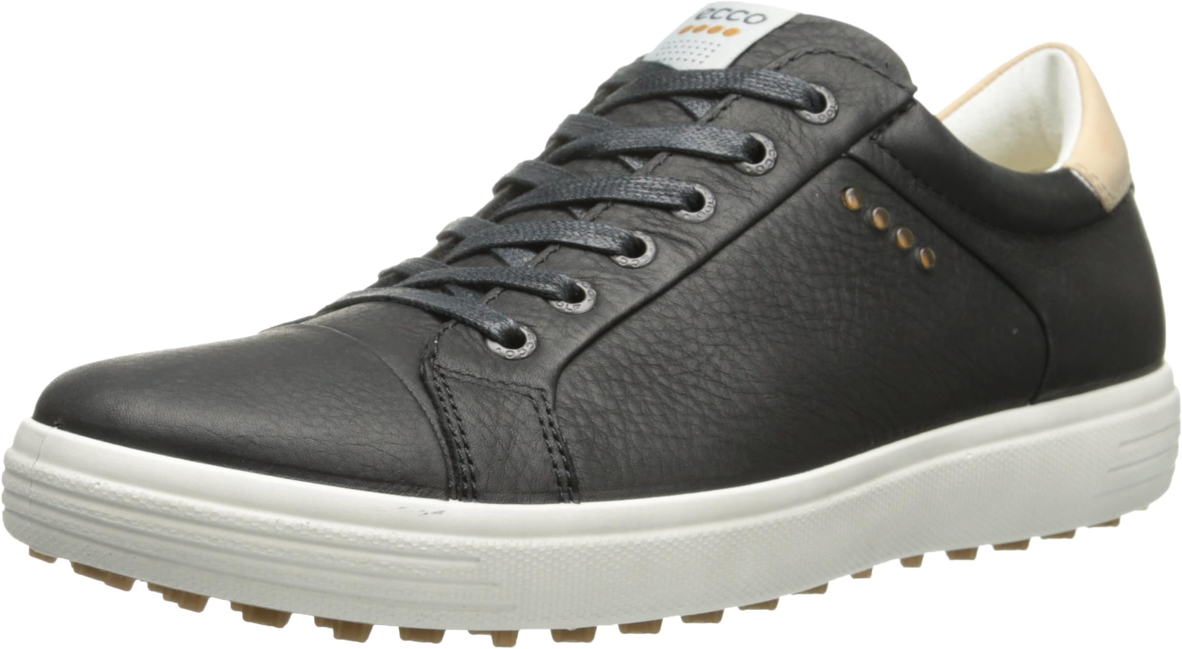 ECCO ECCO MEN'S GOLF CASUAL HYBRID, Men's Golf Shoes, Black (BLACK01001), 7.5 UK (41 EU)