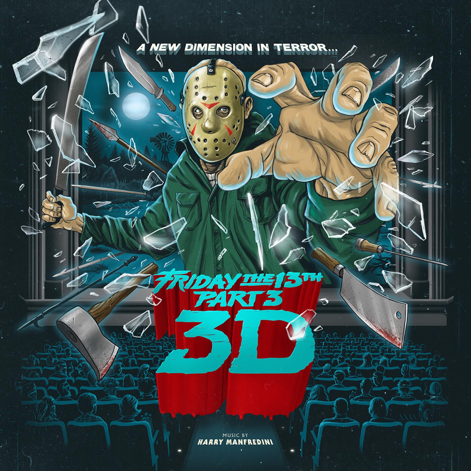 Friday The 13th Pt3 (Harry Manfredini) (2LP Coloured Vinyl) [VINYL]