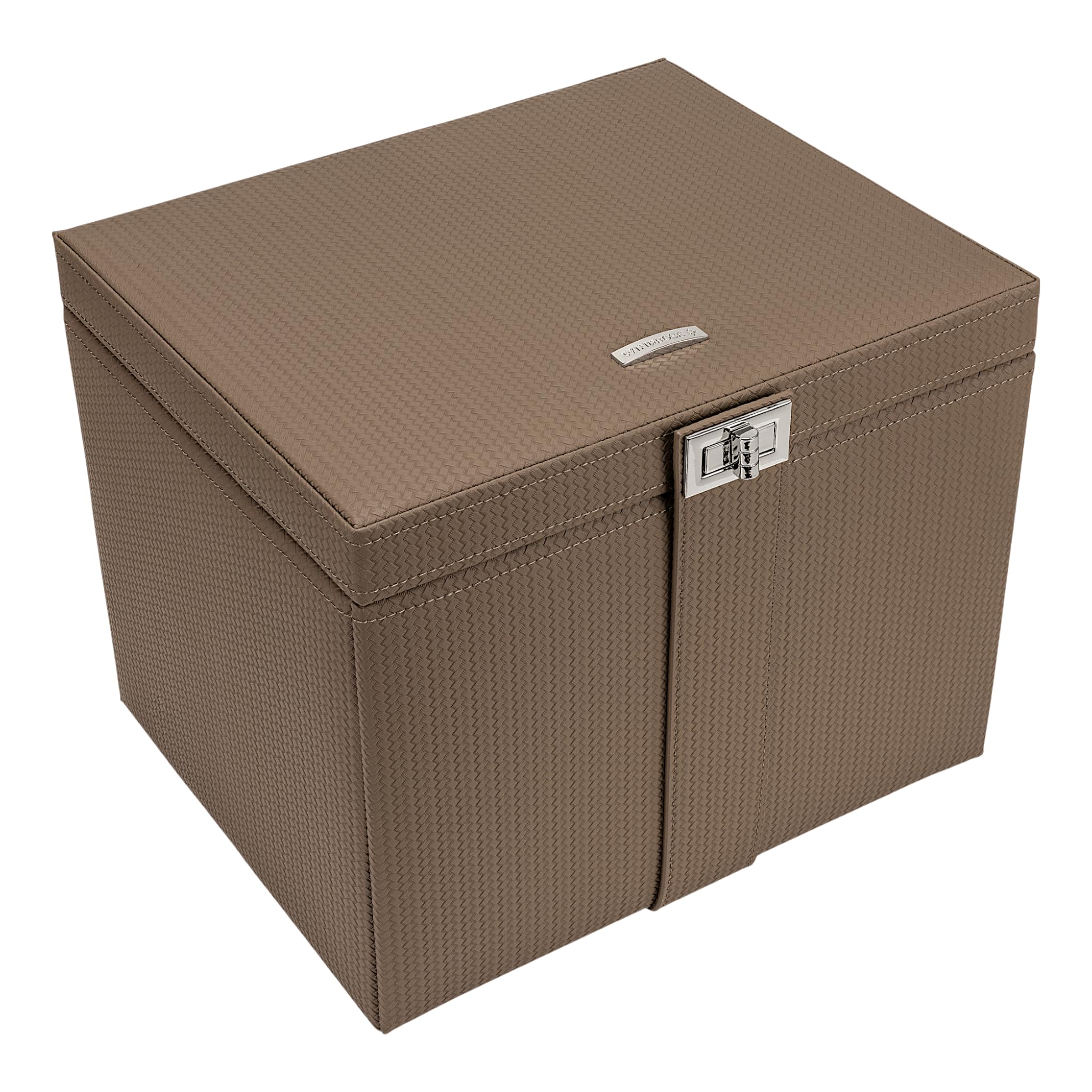 Windrose Szkatułka na biżuterię Corbello Jewelry case Mocca brązowa