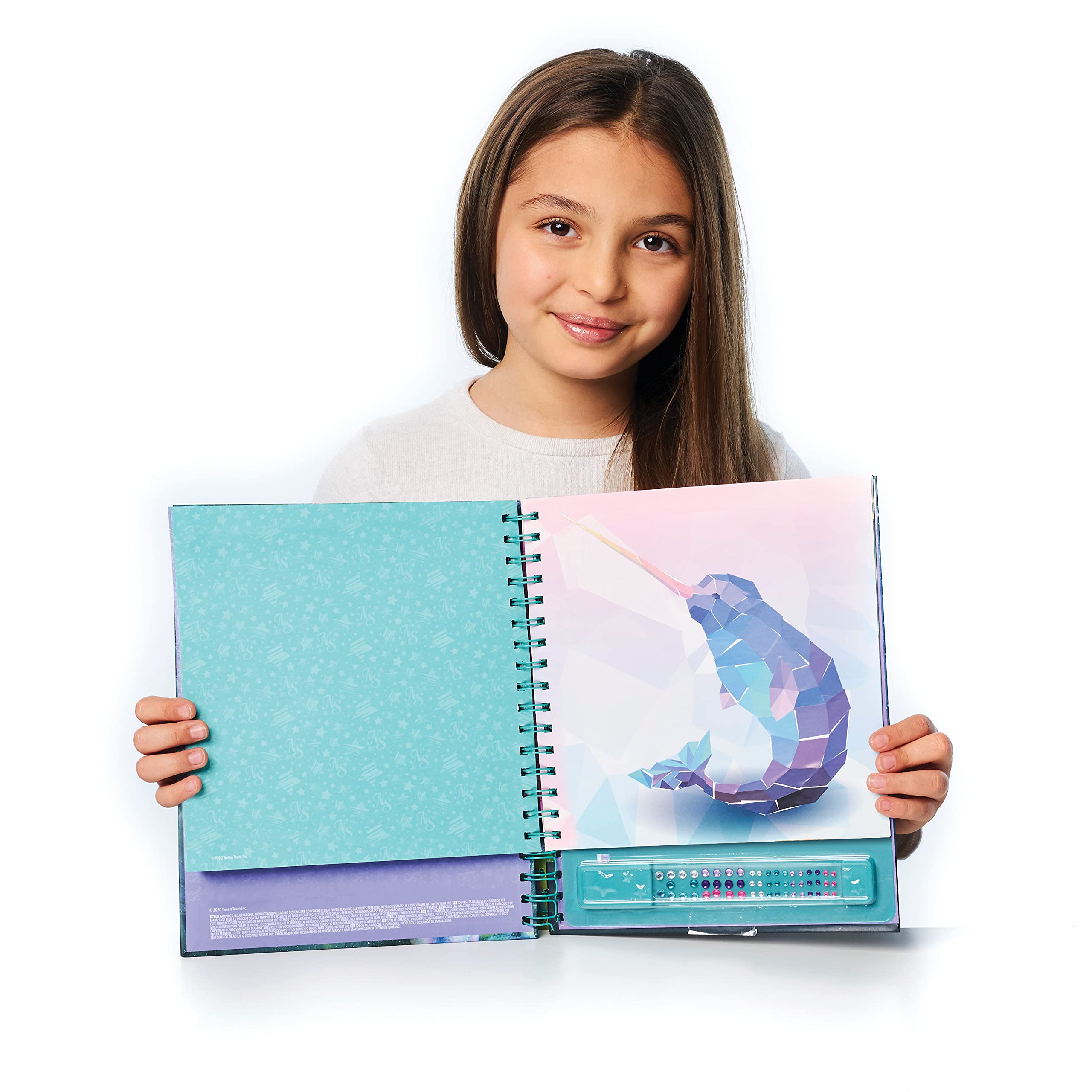 Nebulous Stars - Creative Notebook - Paint by Stickers, Multi, one Size (2021)