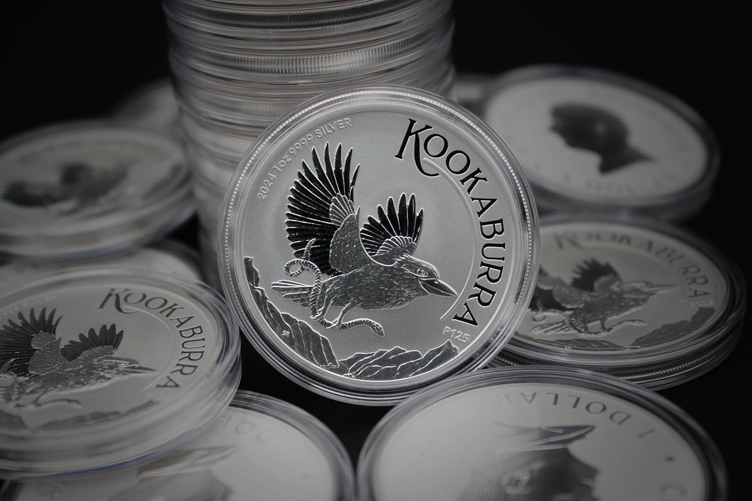 1990 - Present (Random Year) P 1 oz Silver Kookaburra Coin Brilliant Uncirculated (in Capsule) with Certificate of Authenticity $1 Seller BU