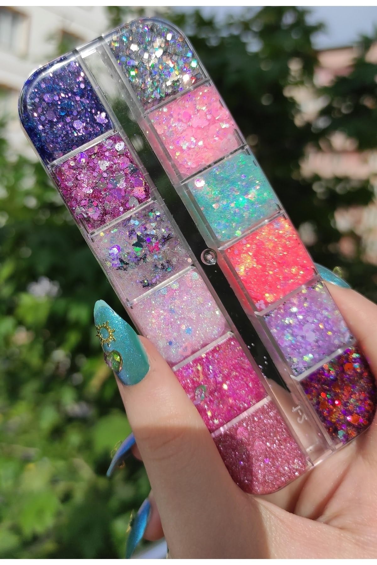 Hb Tasarım Glitter Jel Far Simli Kremsi Jel Far Paleti 3, 758899868