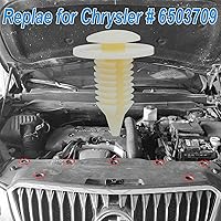 Vista 5 de WHALETAIL 30 clips de retención para panel de moldura de puerta, repuesto para 6503709 compatible con Dodge Ram 1500 2500 3500