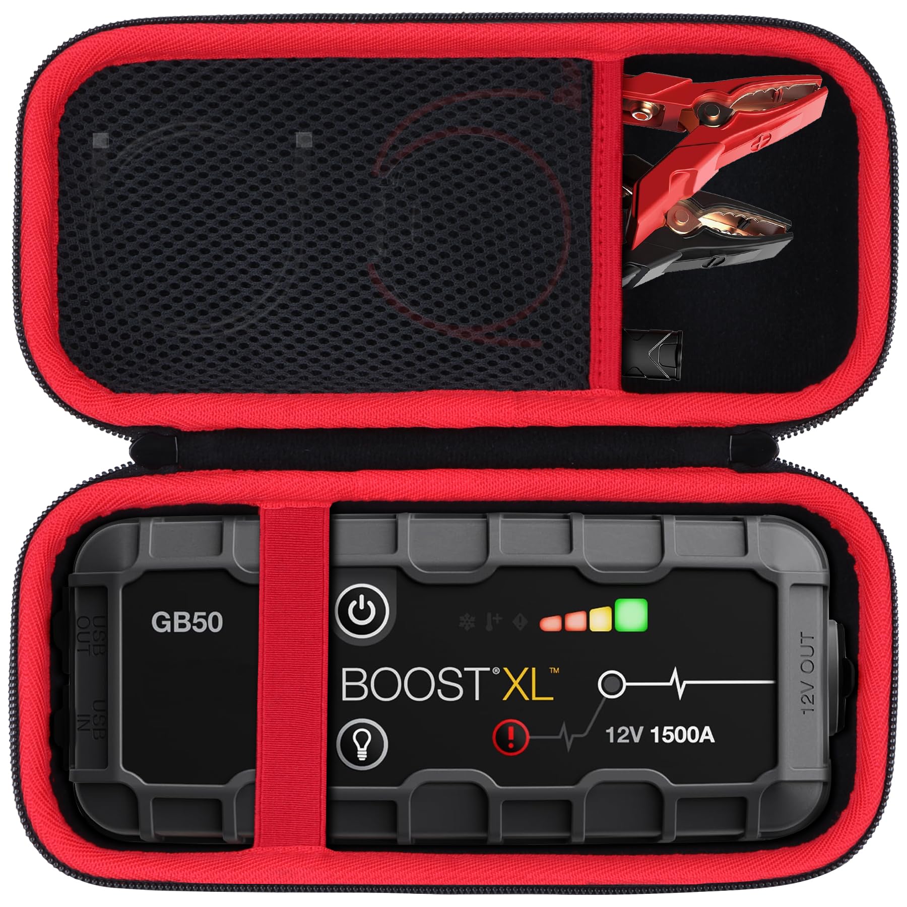 LebakortHard Carry Case Compatible with Boost Plus GB40/Boost X GBX45 /Boost XL GB50/Boost Sport GB20 UltraSafe Portable Lithium Car Jump Starter