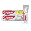 Colgate Total Active Prevention Deep Clean Toothpaste, Anticavity Fluoride Toothpaste, Clinically Proven Fluoride Formula Helps Fight Plaque Bacteria, Mint, 2 Pack, 5.1 oz