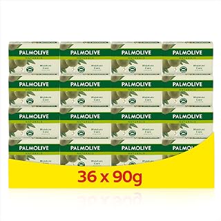 Palmolive Naturals Olive & Milk Soap 36 x 90 g - Solid Soap for Gentle Cleaning