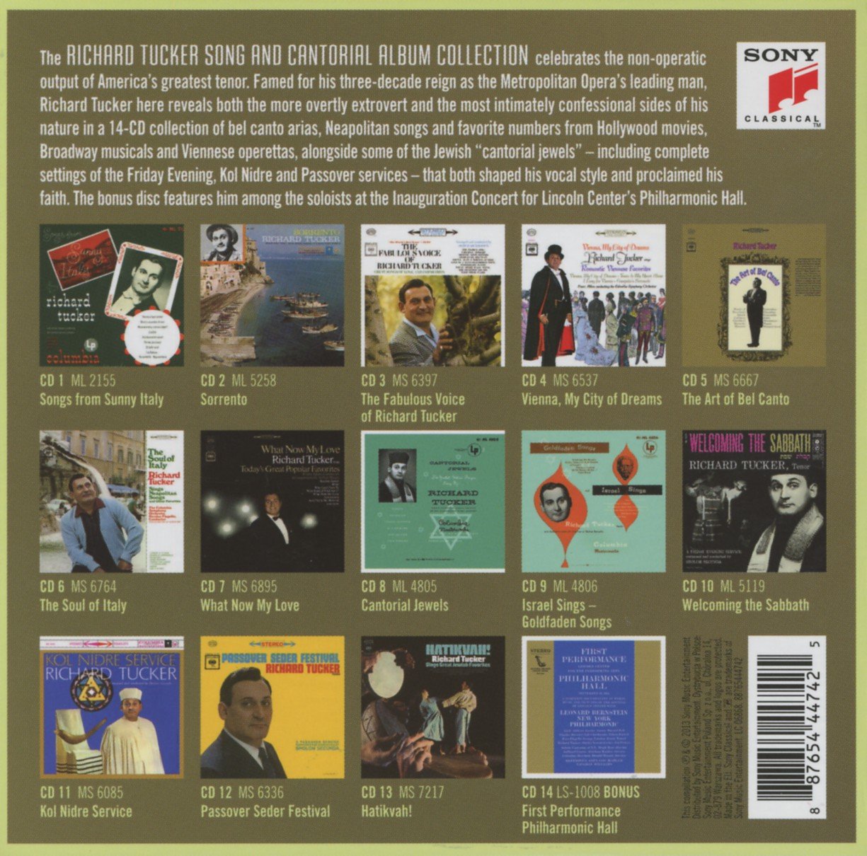 The Song and Cantorial Album Collection