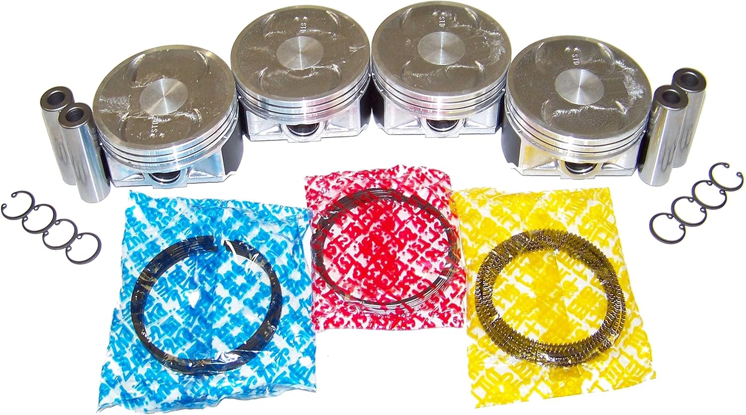 DNJ PRK715 Piston and Ring Kit For 1999-2006 Saab Subaru 9-2X Baja Forester Impreza Legacy Outback 2.5L H4 SOHC 16V Naturally Aspirated EJ251,EJ252,EJ253,EJ259