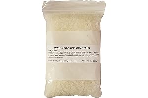 Water Crystals - 8oz Large Water Storing Polymer Crystals Quencher for Crickets, Roaches, Worms, etc...