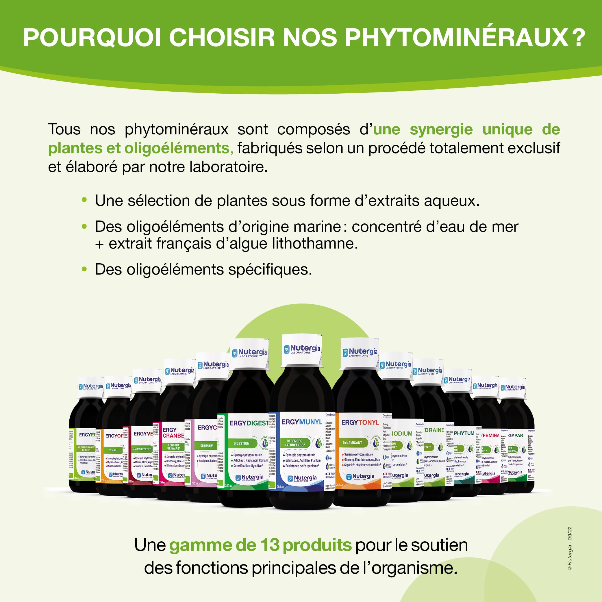 Nutergia – Soutien du foie – Detox – Détox hépatique et purification de l’organisme – Complément alimentaire – 250 ml – Fabrication Française