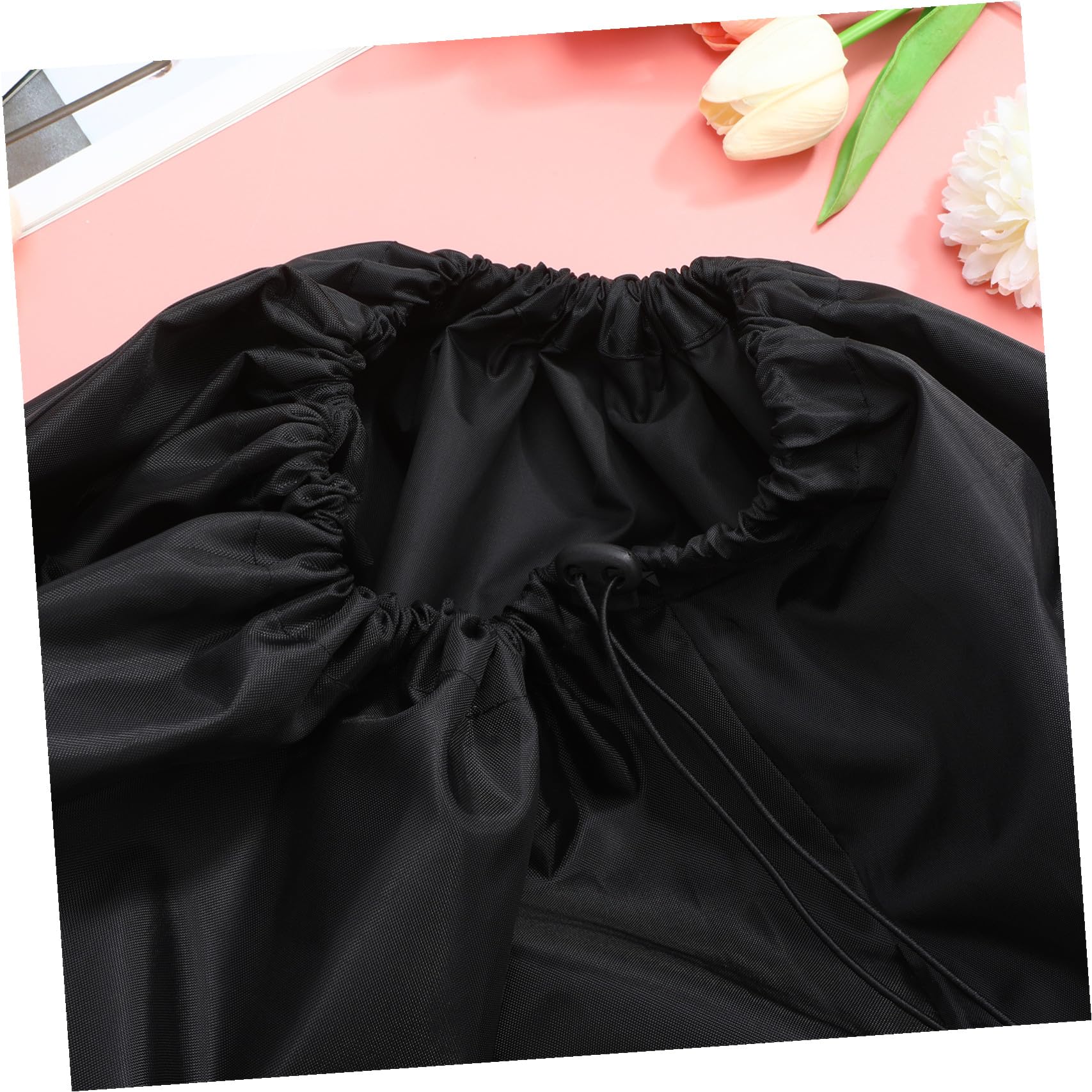 Mikinona Borsa per Passeggino da Viaggio Aereo in Nylon Nero Coulisse | Doppie Spallacci, Cuciture Rinforzate, Compatibile Molti Modelli, per Tratte e Controllo al Gate