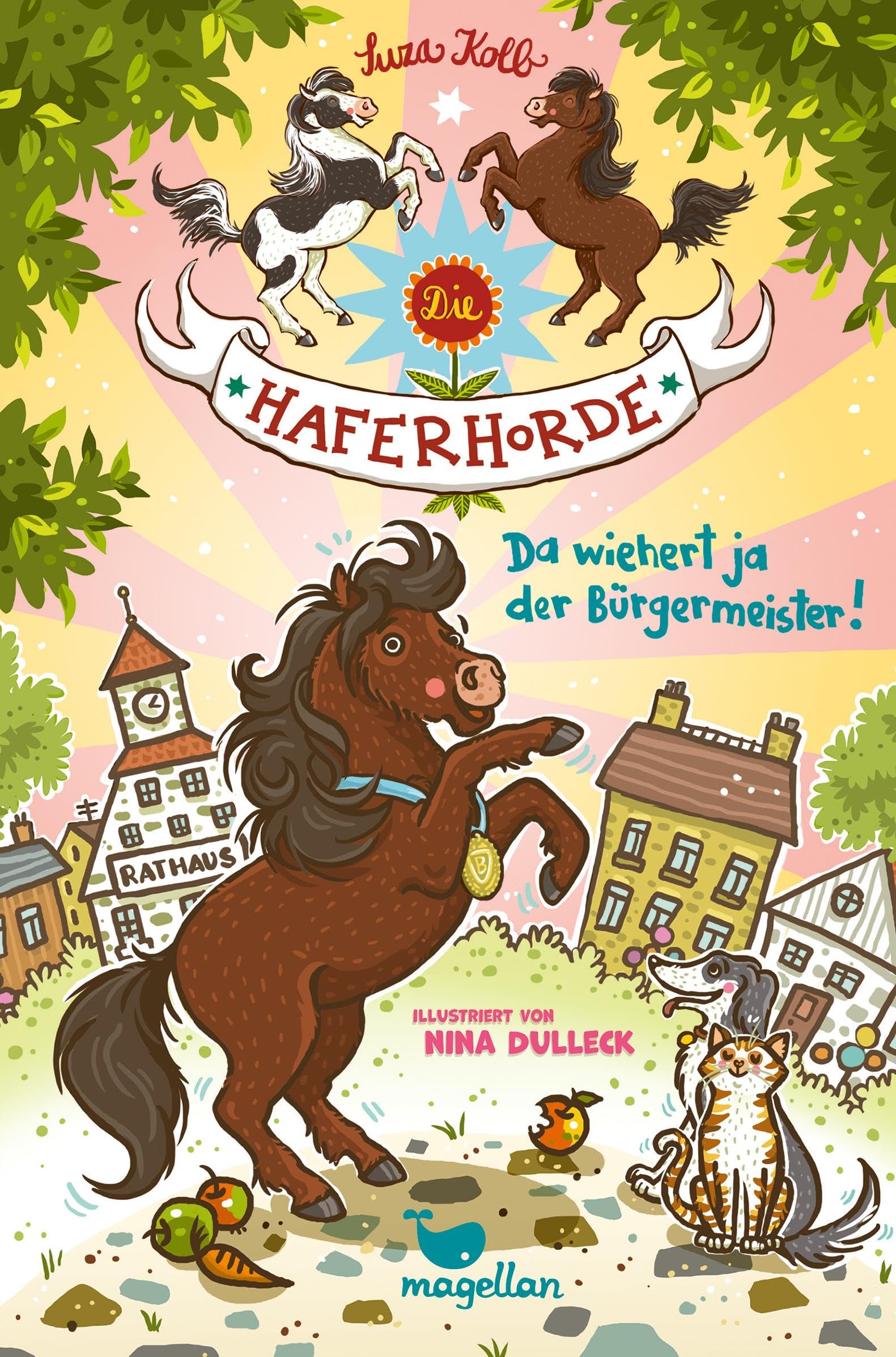 Die Haferhorde Ponyabenteuer Buch Band 23: Da wiehert ja der Bürgermeister!