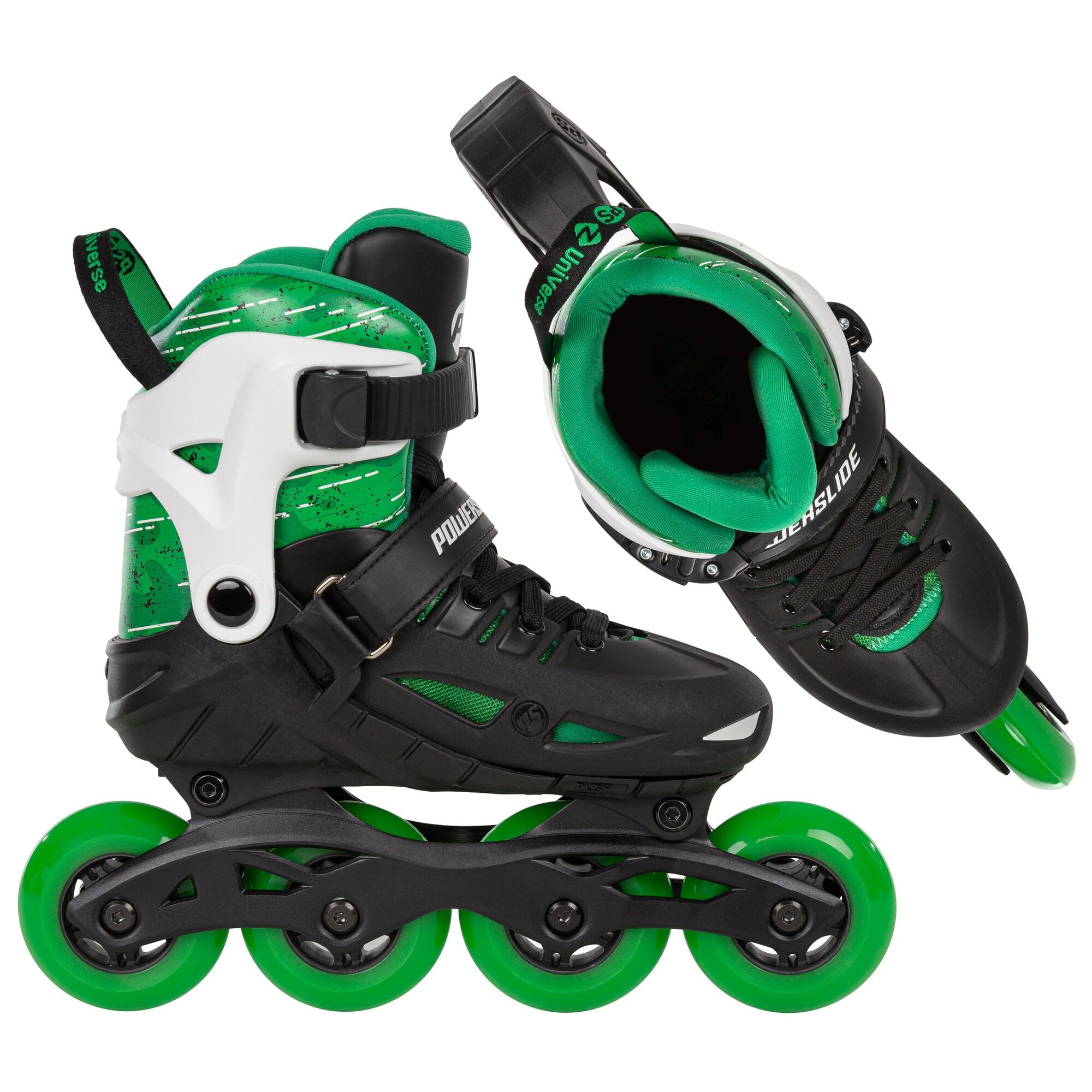 Powerslide Universe 4W łyżworolki 2022 Green