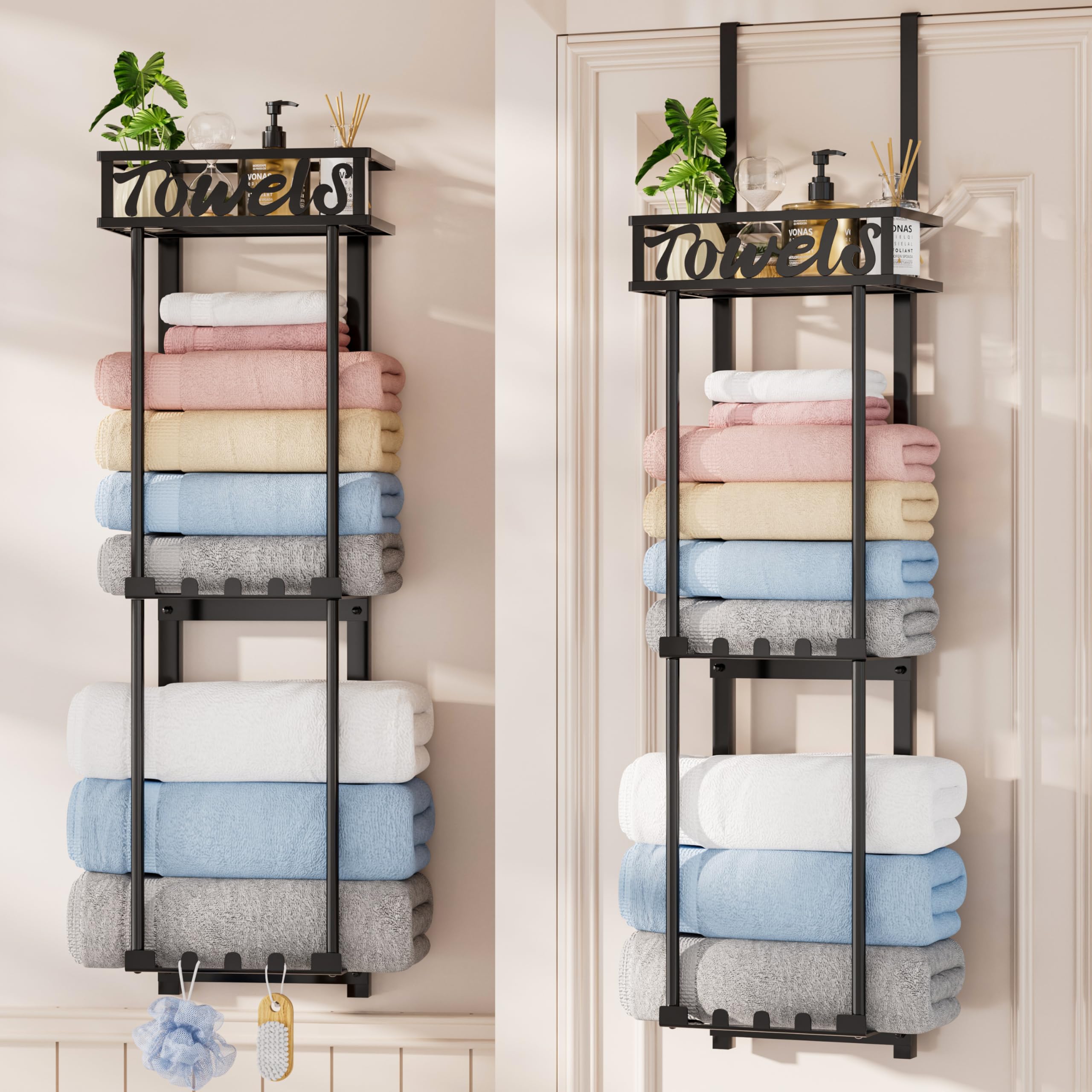HapiRm 3-Tier Towel Rack