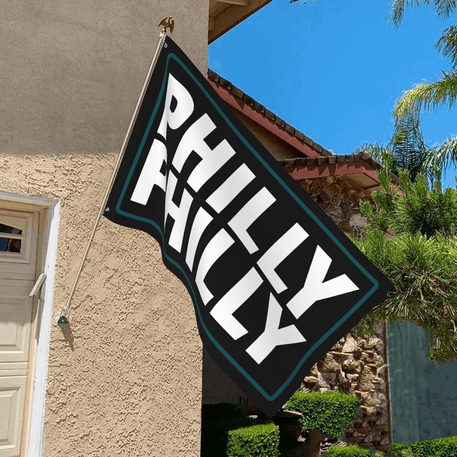 Philly Philly Flag - Indoor Outdoor Flags - Party Garden Living Room Home Wall Hanging Decoration Flag - Dorm Room Flag 5X8FT