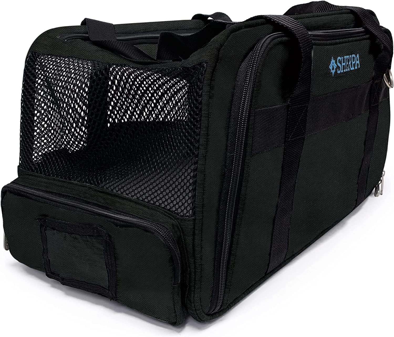 Sherpa Expandable Travel Pet Carrier, Airline Approved & Guaranteed On