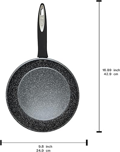 Miniatura 3 de Zyliss Ultimate Ceramic Cookware - Sartén antiadherente para una preparación saludable de comidas, de calentamiento rápido y fácil de limpiar,